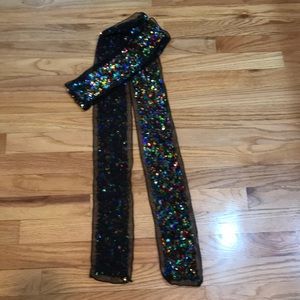 Sequin scarf
